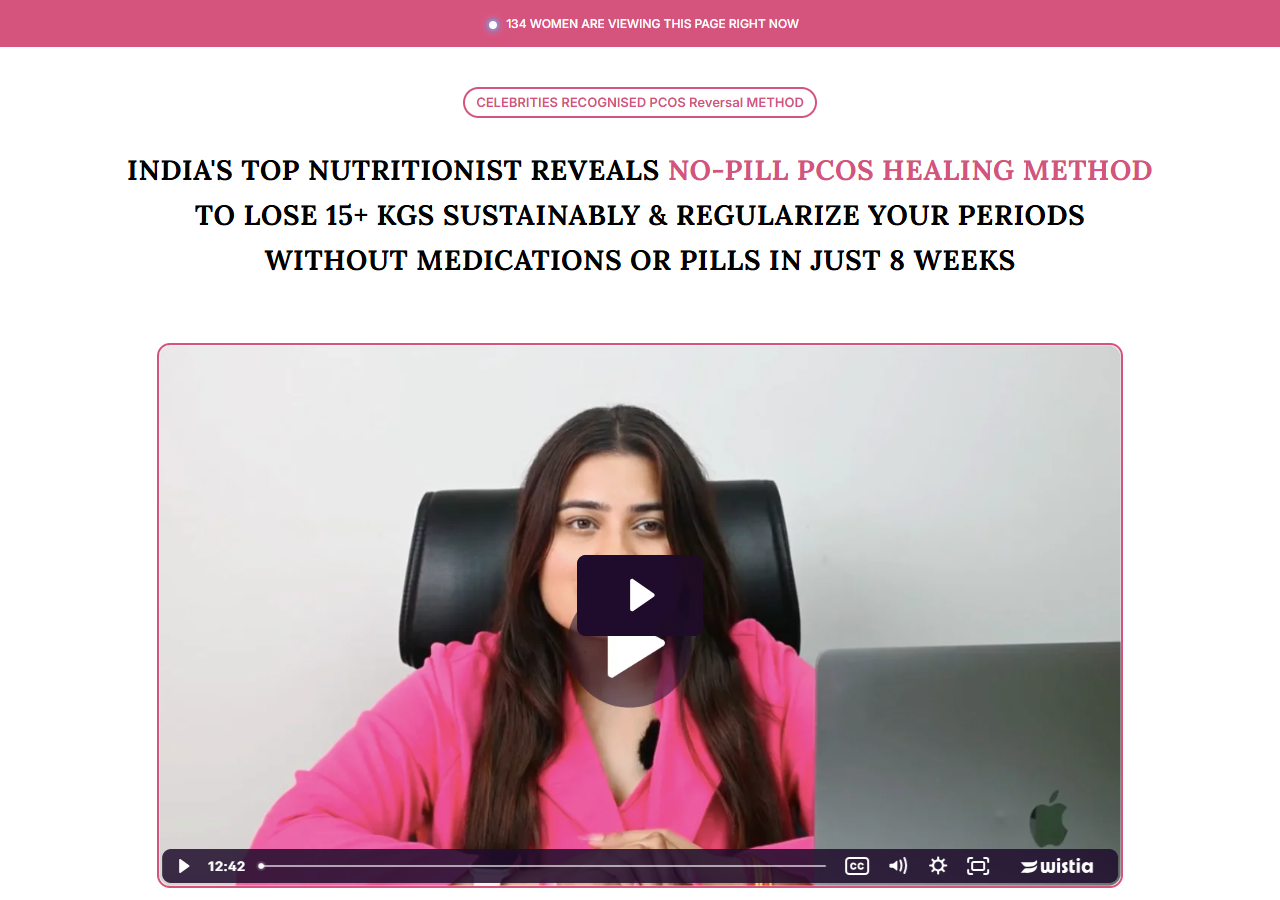 Nutritionist Misha website preview